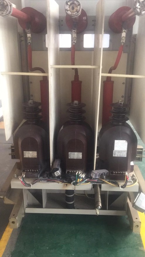 JDZX9-35電壓互感器三臺(tái)實(shí)物接線圖